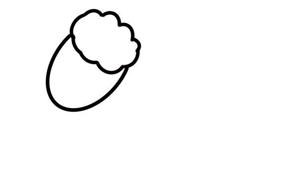 简笔画绵羊的画法步骤图片