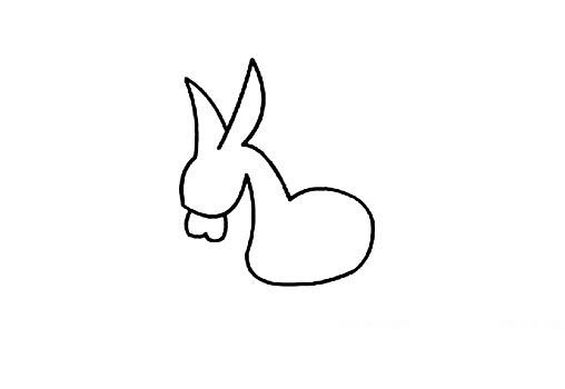 小毛驴简笔画步骤图解教程