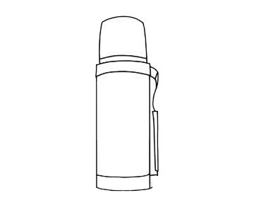 水壶简笔画图片步骤四