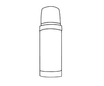 水壶简笔画图片步骤三