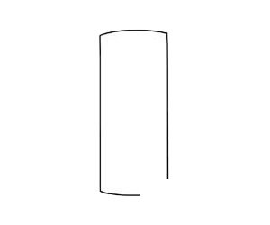 水壶简笔画图片步骤一