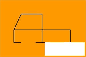 吊车简笔画图片