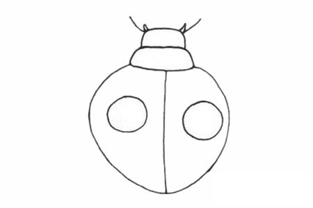 甲虫简笔画图片