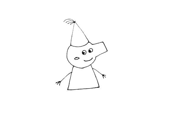 小猪佩奇简笔画