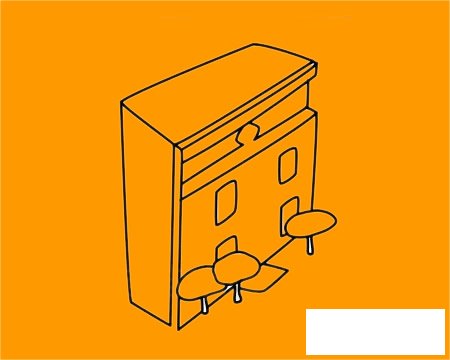 大厦简笔画图片