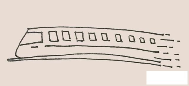 火车简笔画图片