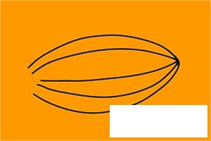 飞艇简笔画图片