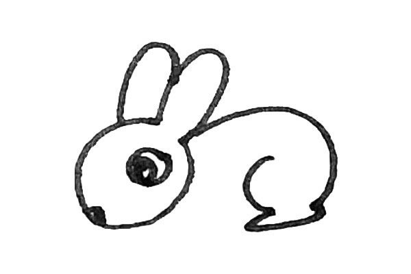 小兔子简笔画