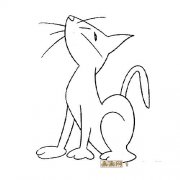 仰望的小狐狸2│动物简笔画