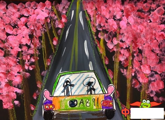 幼儿画画大全简单漂亮,最美的公路