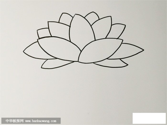 荷花怎么画简单又漂亮