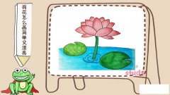 荷花怎么画简单又漂亮