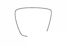 奖牌简笔画图片步骤一