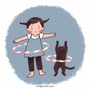 一起做运动！呼啦圈简笔画大全