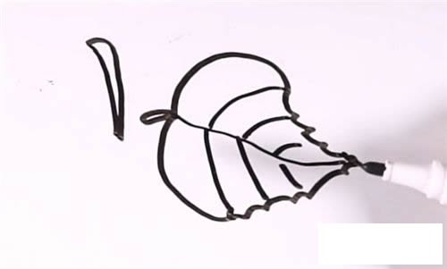 葡萄简笔画的画法步骤图