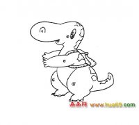 恐龙宝宝【简笔画】4