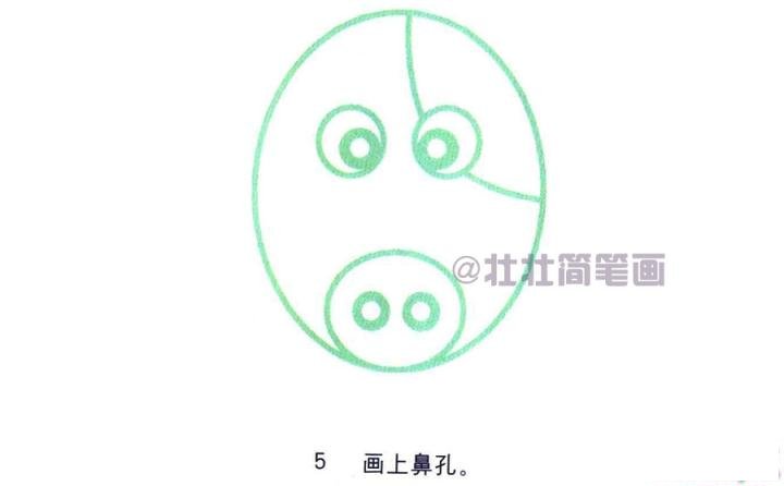 奶牛简笔画画法_怎么画奶牛的简笔画