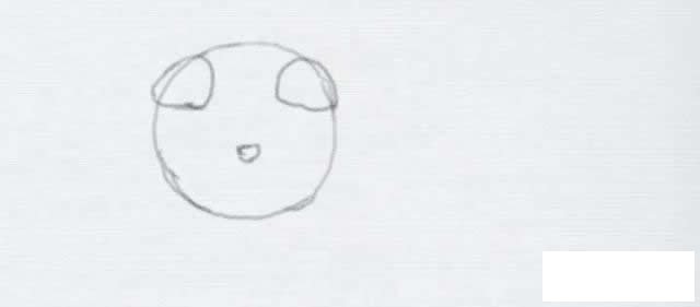 可爱的猫咪简笔画步骤图