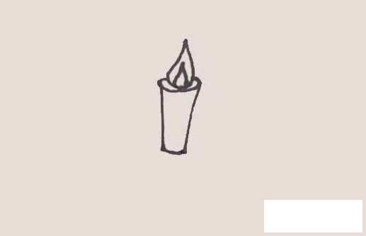 生日蛋糕简笔画