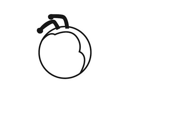 勤劳的蜜蜂简笔画