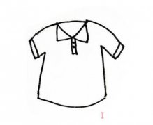 儿童t恤怎么画带步骤图简单好看