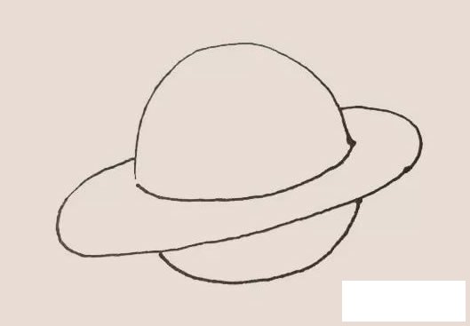 UFO外星人简笔画