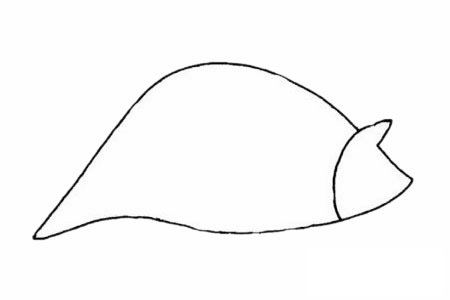 穿山甲简笔画图片