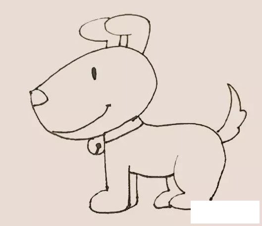 小狗简笔画
