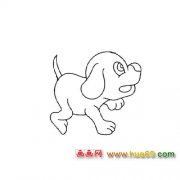 简笔画：小狗宝宝4