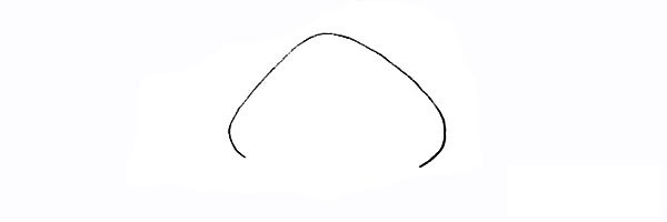 蘑菇房子简笔画