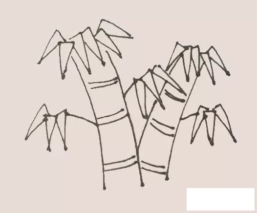 竹子简笔画