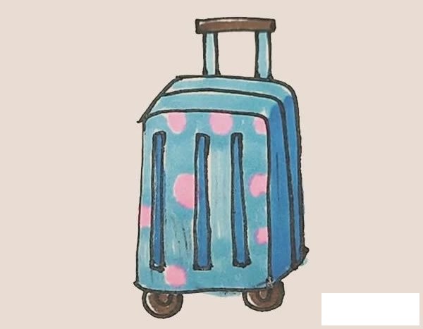 行李箱简笔画图片