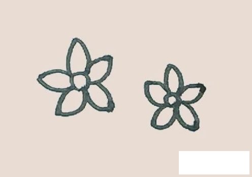 水仙花简笔画图片