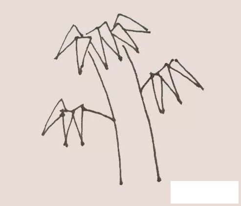 竹子简笔画