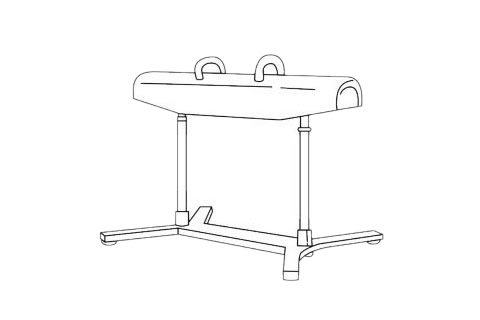 鞍马简笔画图片大全作品四