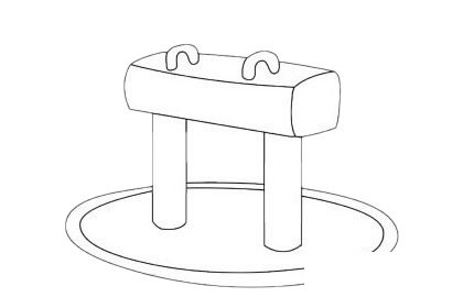 鞍马简笔画图片大全作品二