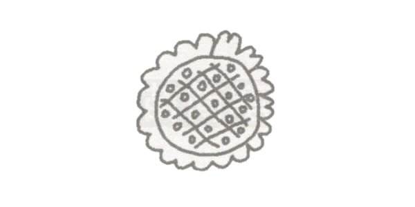 向日葵简笔画图片