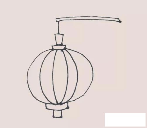 灯笼简笔画