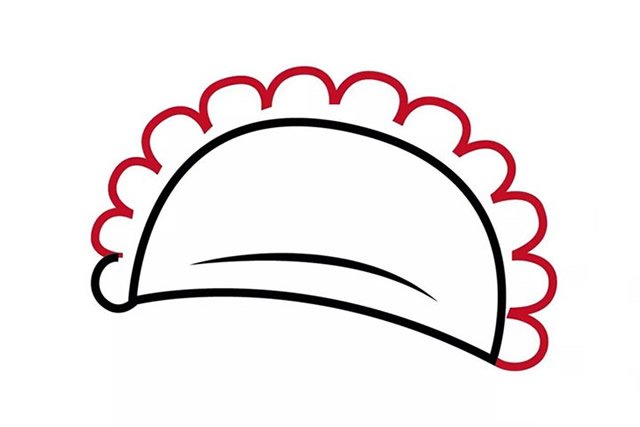 饺子简笔画