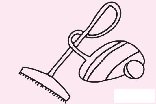 吸尘器简笔画图片