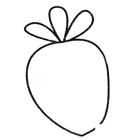 草莓简笔画大全及画法步骤