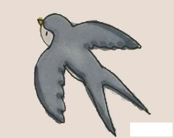 燕子简笔画