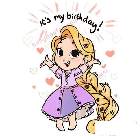 长发公主 迪士尼公主简笔画大全 简笔画 第1张-红豆饭小学生简笔画大全 长发公主 迪士尼公主简笔画大全 简笔画 第1张