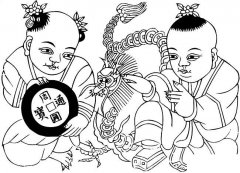 关于新年简笔画图片