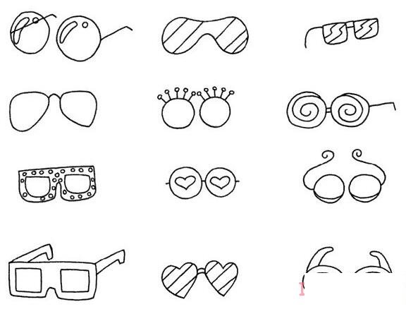 眼睛怎么画好看易学 眼睛简笔画图片