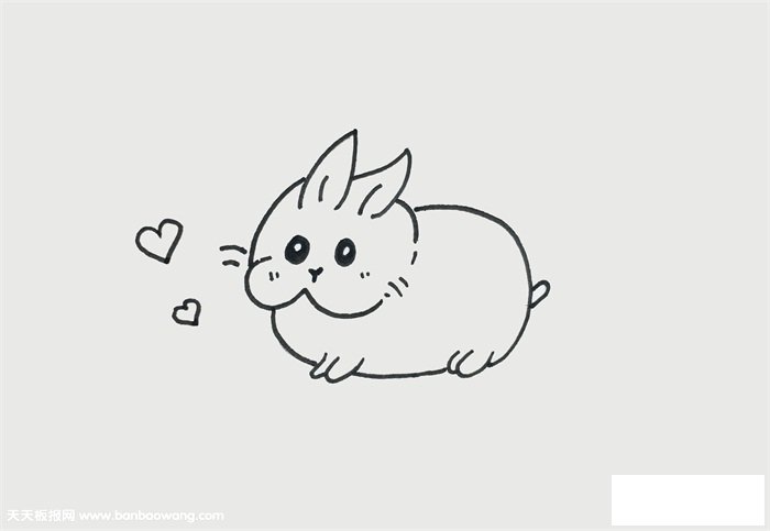 怎么画兔子又简单又好看