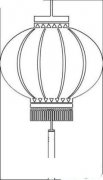 怎么画灯笼简笔画的教程