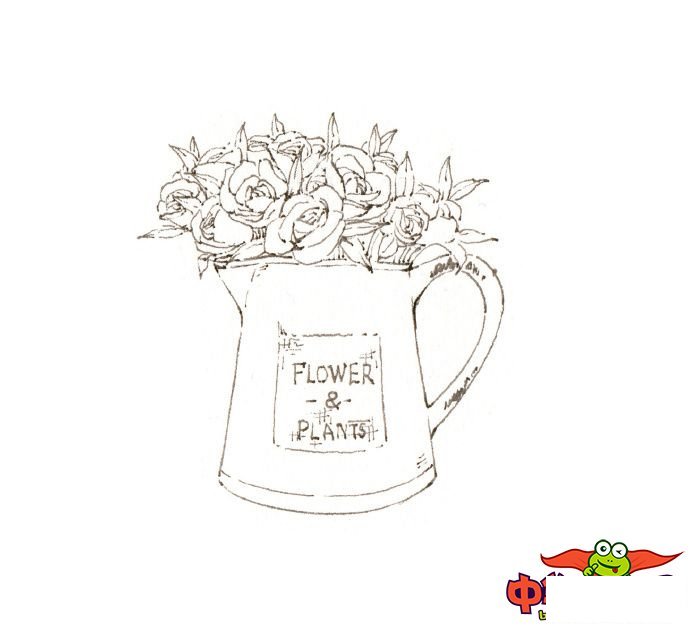 文艺小清新植物简笔画图片大全,儿童简笔画植物花草