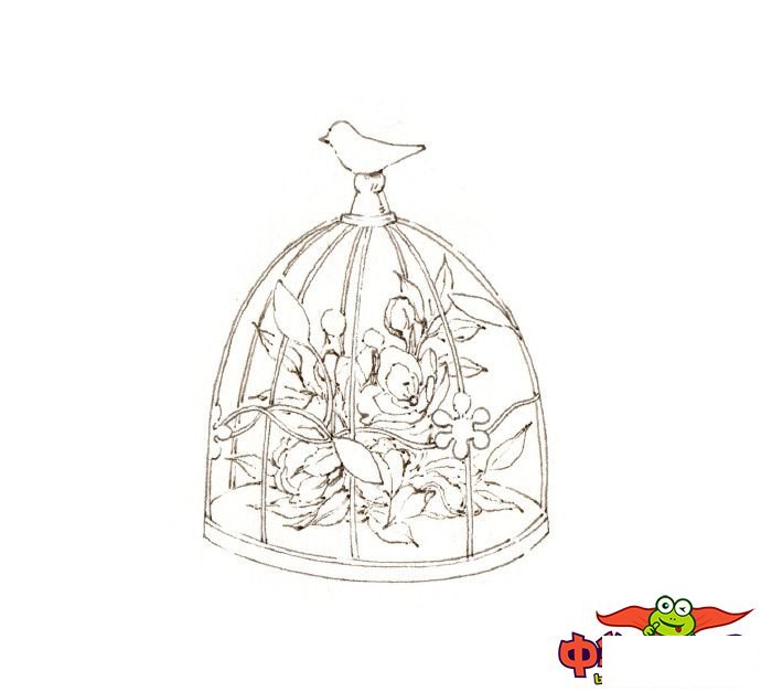 文艺小清新植物简笔画图片大全,儿童简笔画植物花草