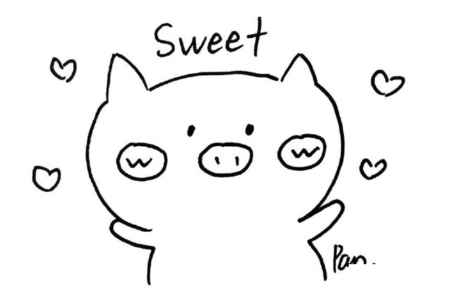 可爱的小猪表情包